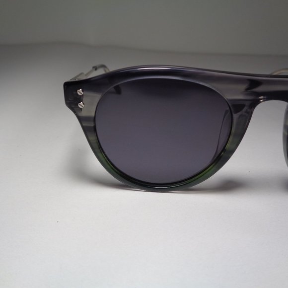 Calvin Klein CK20701S Smoke Green Gradient Horn New Women\'s Sunglasses main image 6
